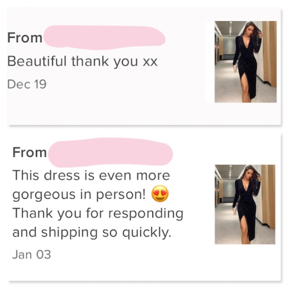 Sparkly Deep Green Velvet Deep V High Slit Midi Dress Long Sleeve - Picture 16 of 16